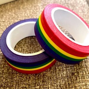 Set of two washi tape rolls